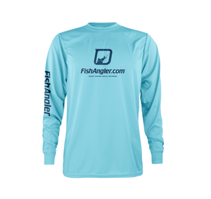 Bass Long Sleeve Performance Tee - Blue