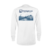 Bass Long Sleeve Performance Tee - White