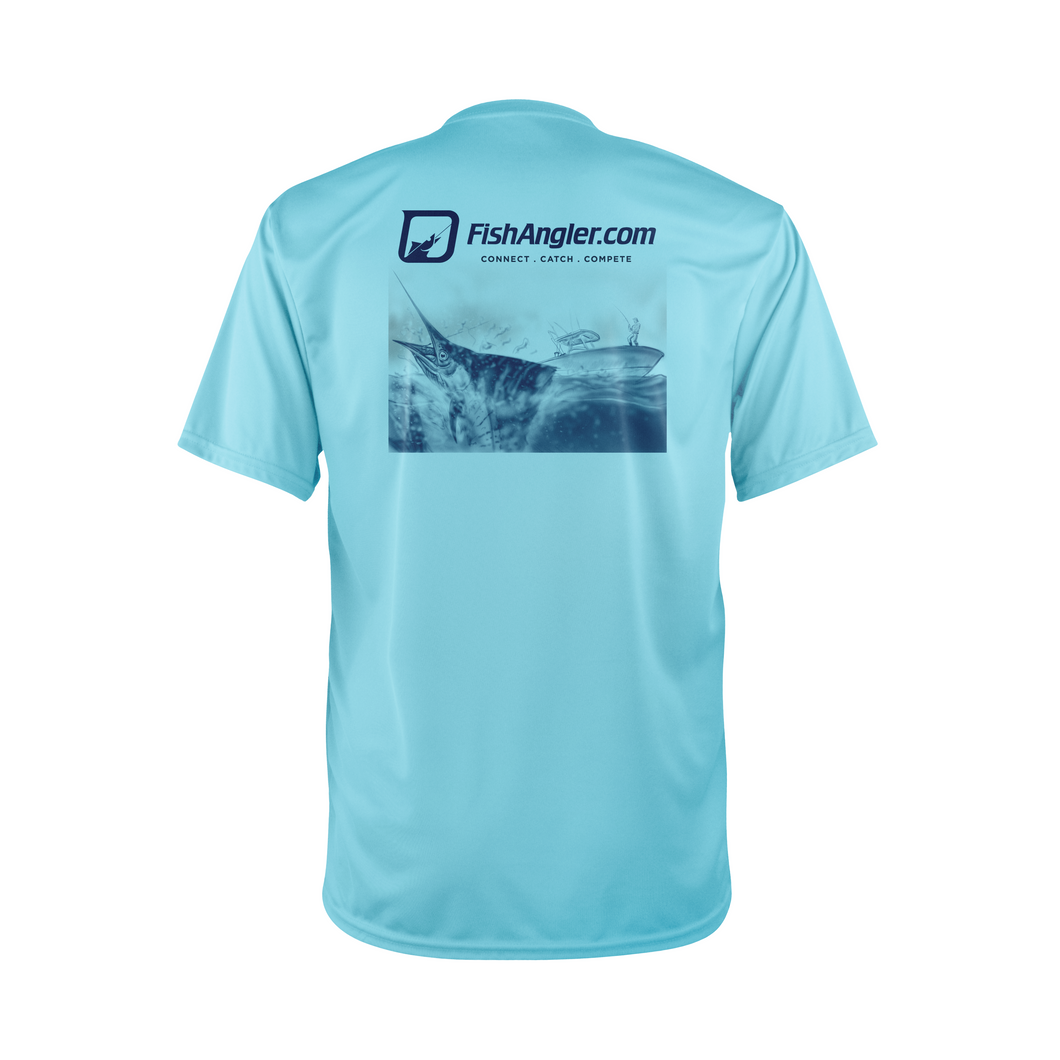 Sailfish Short Sleeve Performance Tee - Blue