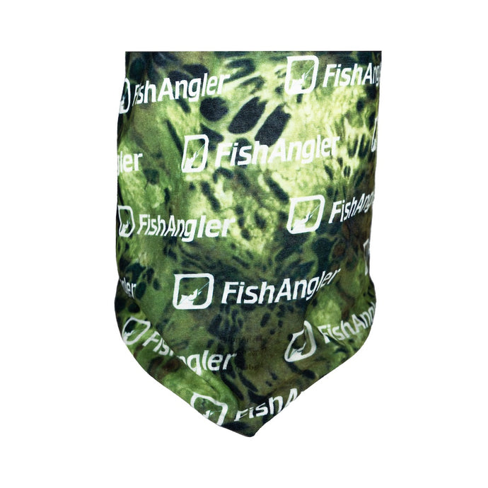 FishAngler Face Mask - Green