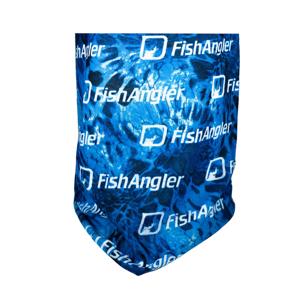 FishAngler Face Mask - Blue – fishangler